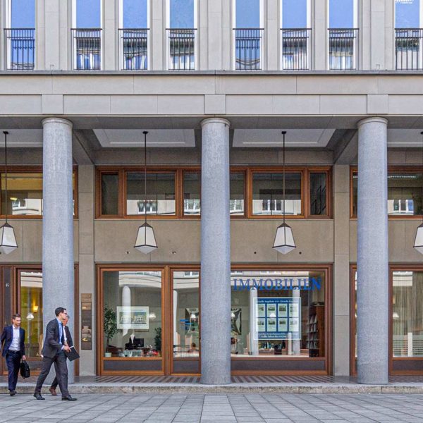 Schnorr & Partner Immobilien: Unser Immobilien-Büro in den Leibnitz-Kolonnaden in Berlin